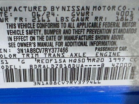 Used 2024 Nissan Sentra SV image 12