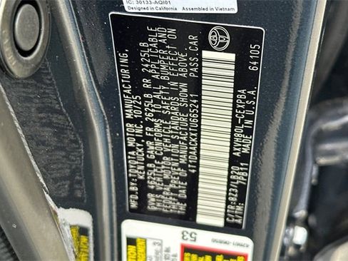 Used 2026 Toyota Camry XSE image 36