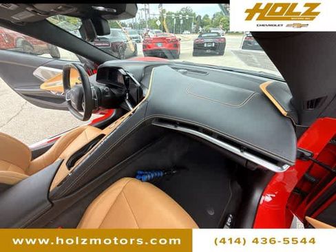 Certified 2022 Chevrolet Corvette Stingray Preferred Cpe w/ Engine Appearance Package RWD image 29