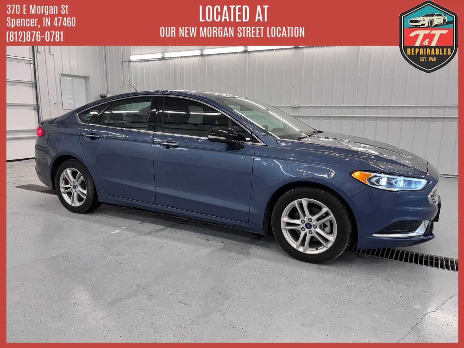 Used 2018 Ford Fusion SE w/ Fusion SE Technology Package FWD image 1