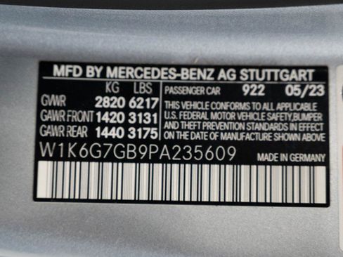 Certified 2023 Mercedes-Benz S 580 4MATIC Sedan image 36