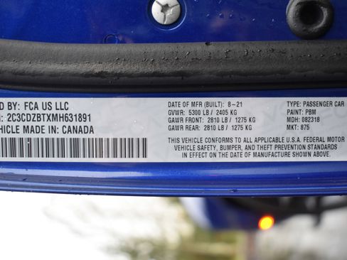 Used 2021 Dodge Challenger R/T w/ Blacktop Package image 36