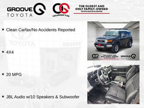Used 2012 Toyota FJ Cruiser 4WD w/ Upgrade Pkg image 4