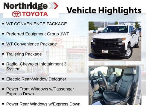 Used 2019 Chevrolet Silverado 1500 W/T w/ WT Convenience Package image 2