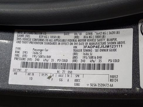 Used 2018 Ford Fiesta SE FWD image 33