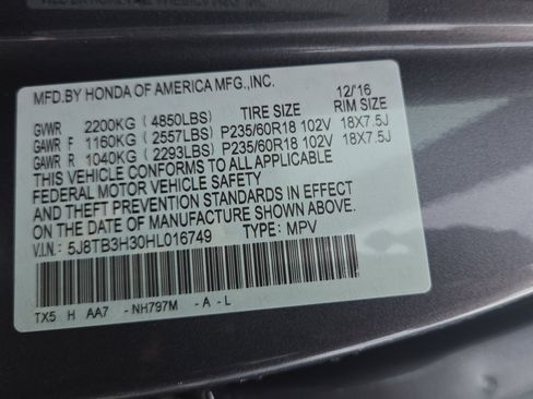 Used 2017 Acura RDX FWD image 21