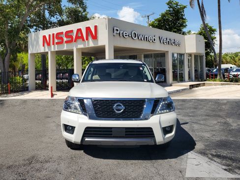 Used 2020 Nissan Armada Platinum w/ Captain's Chairs Package image 2