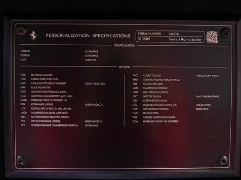 Certified 2024 Ferrari Roma Spider image 57