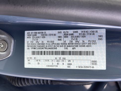 Used 2024 Ford Escape Active image 10