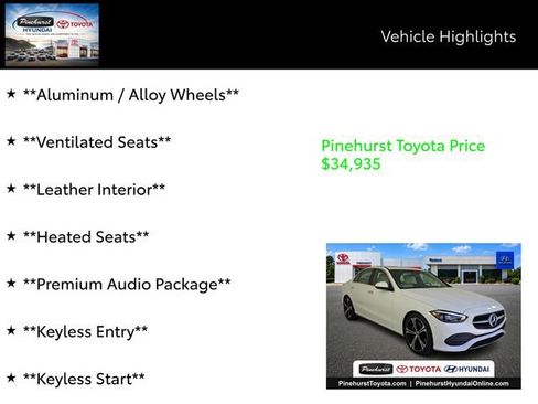 Used 2024 Mercedes-Benz C 300 Sedan image 14