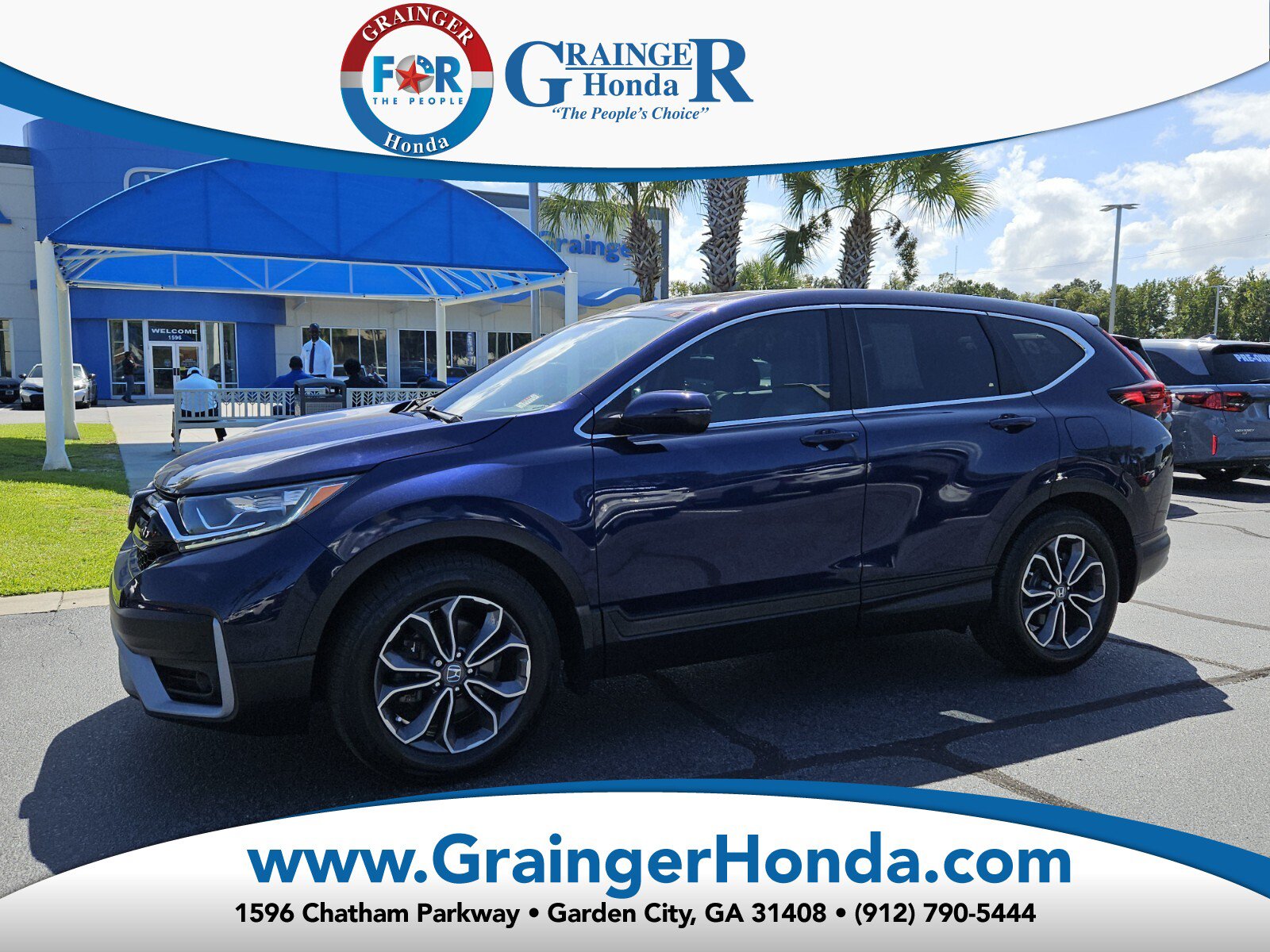 Certified 2022 Honda CR-V EX-L image 1