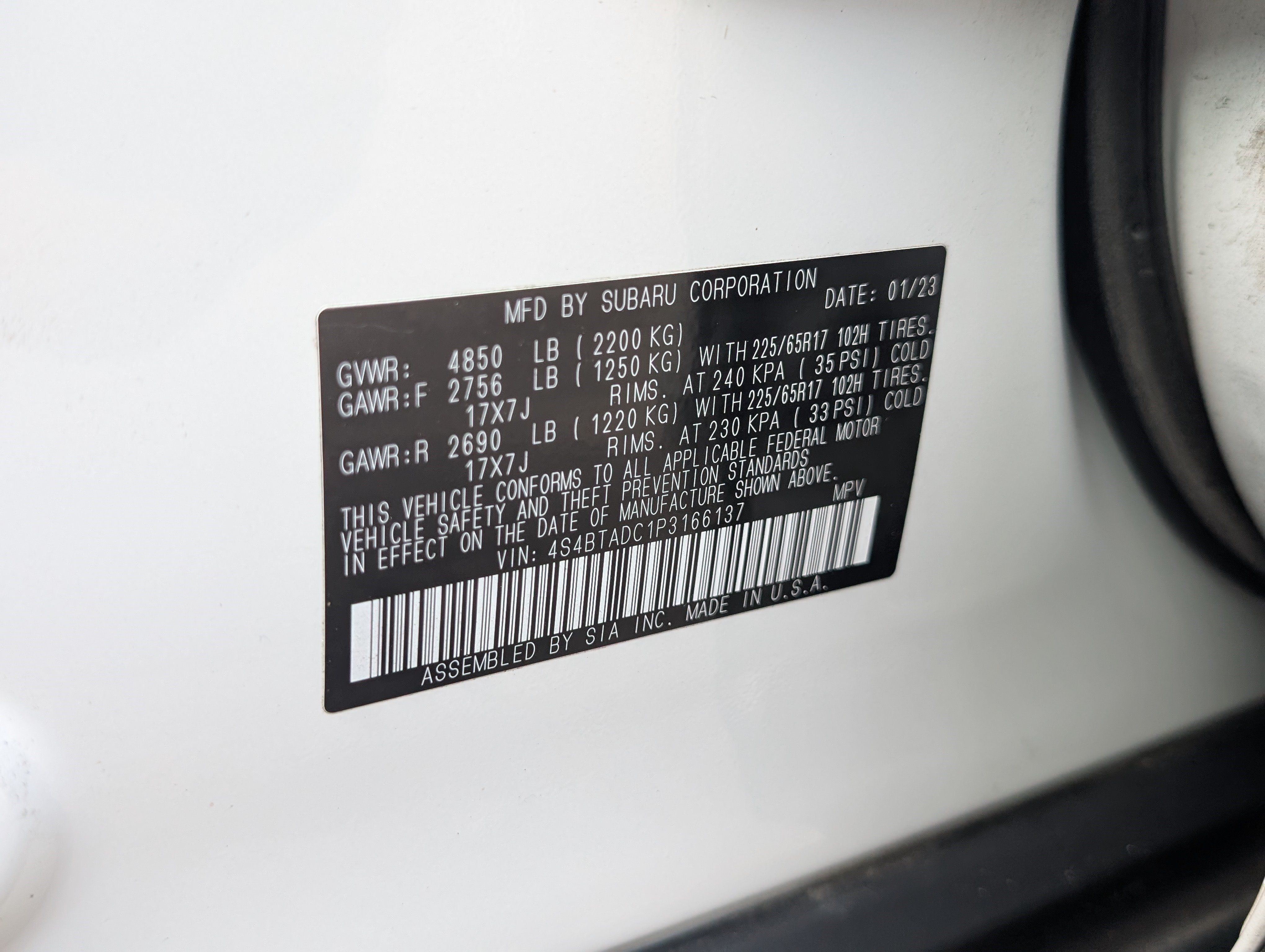 Used 2023 Subaru Outback Premium AWD/4WD image 36