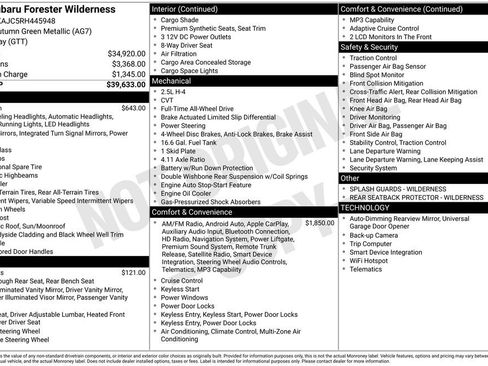 Used 2024 Subaru Forester Wilderness AWD/4WD image 19