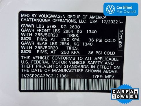 Used 2023 Volkswagen Atlas Cross Sport SEL R-Line image 33