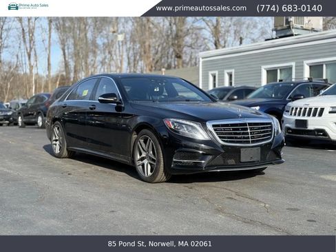 Used 2015 Mercedes-Benz S 550 4MATIC Sedan image 1