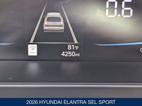 Certified 2026 Hyundai Elantra Sport w/ Cargo Package FWD image 20
