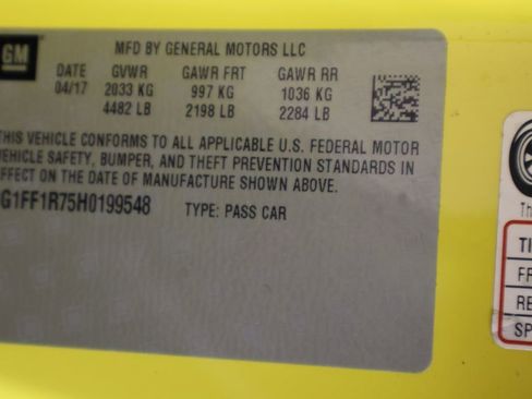 Used 2017 Chevrolet Camaro SS image 34