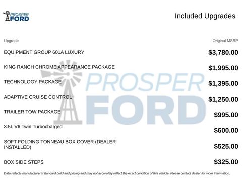 Used 2018 Ford F150 King Ranch w/ Equipment Group 601A Luxury image 3