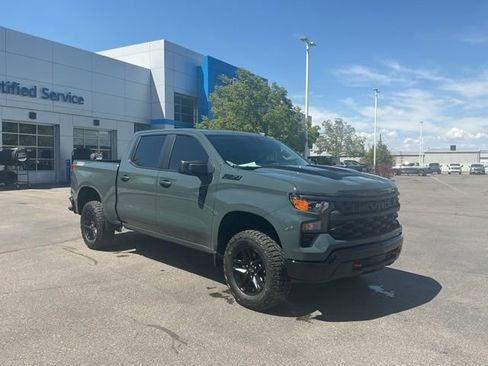 New 2026 Chevrolet Silverado 1500 Custom Trail Boss w/ LPO, Dark Essentials Package AWD/4WD image 1