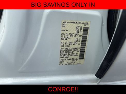 Used 2022 Nissan Frontier Pro-X RWD image 28