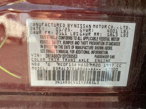 Used 2025 Nissan Sentra SV image 27