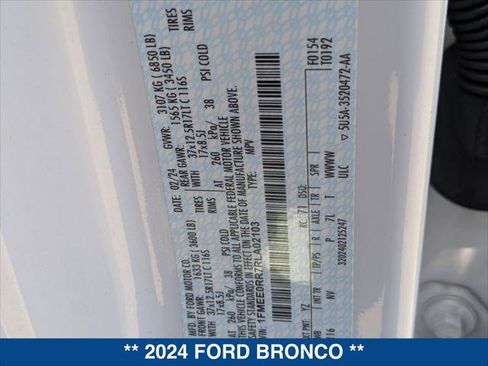 Used 2024 Ford Bronco Raptor AWD/4WD image 24
