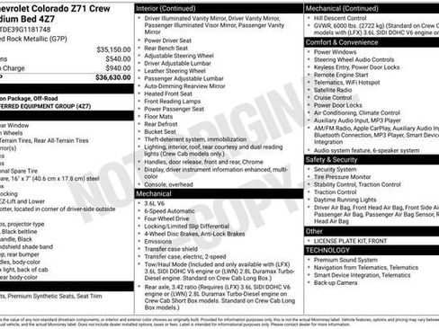 Used 2016 Chevrolet Colorado Z71 image 2