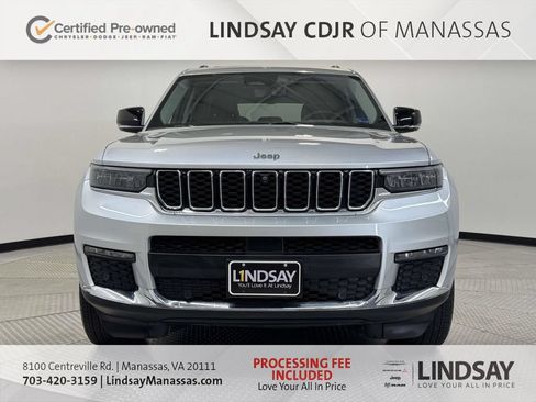 Certified 2023 Jeep Grand Cherokee L Limited w/ Luxury Tech Group II AWD/4WD image 3