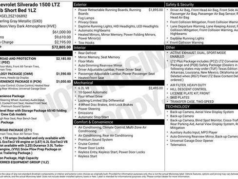 Certified 2025 Chevrolet Silverado 1500 LTZ image 36