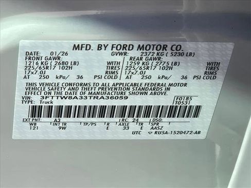 New 2026 Ford Maverick XL image 17