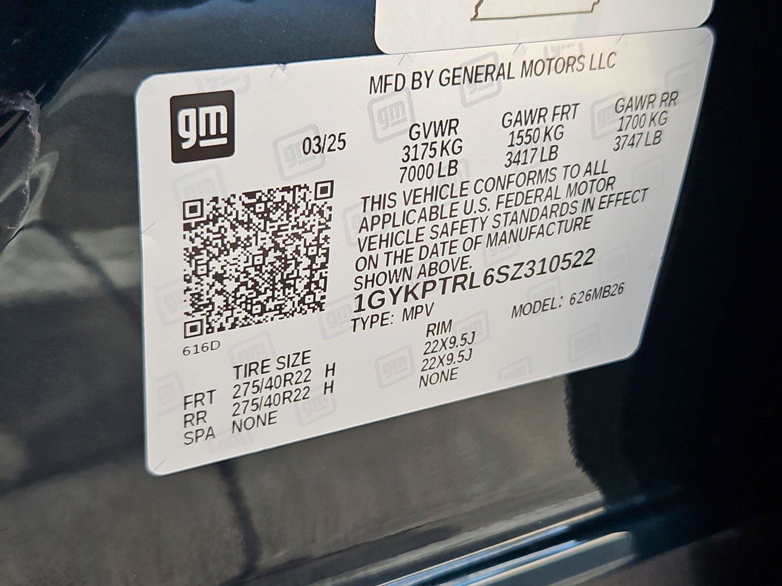 Certified 2025 Cadillac Lyriq Luxury w/ LPO, Floor Liner Package AWD/4WD image 33