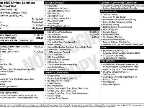 Used 2022 RAM 1500 Limited w/ Trailer Tow Group image 28