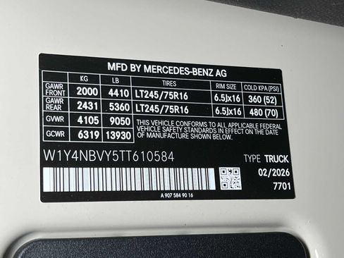 Used 2026 Mercedes-Benz Sprinter 2500 image 45