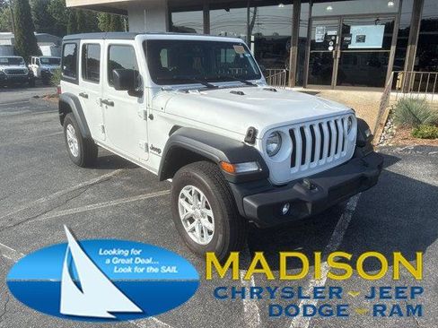 Certified 2023 Jeep Wrangler Unlimited Sport AWD/4WD image 1