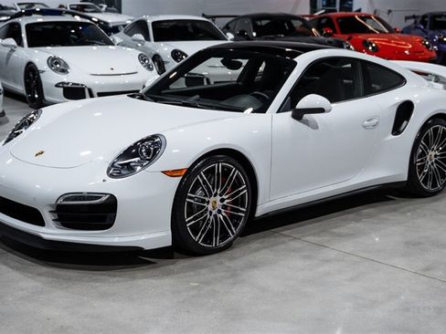 Used 2015 Porsche 911 Turbo w/ Sport Chrono Package AWD/4WD image 2