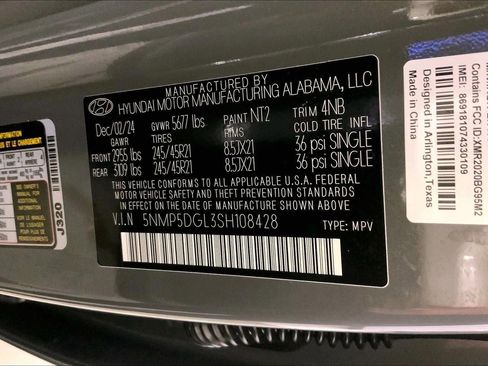 Used 2025 Hyundai Santa Fe Calligraphy AWD/4WD image 33
