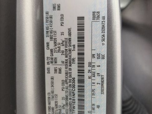 Used 2022 Ford F150 XLT w/ Equipment Group 302A High AWD/4WD image 42