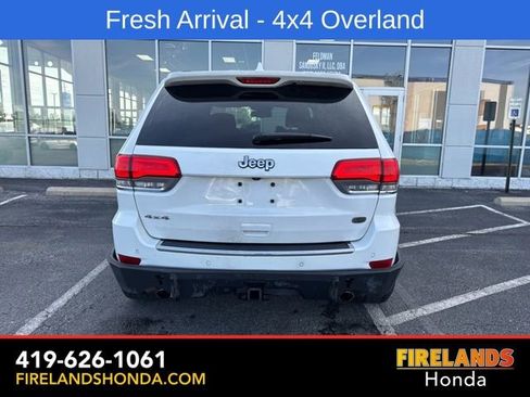 Used 2014 Jeep Grand Cherokee Overland w/ Advanced Technology Group AWD/4WD image 4