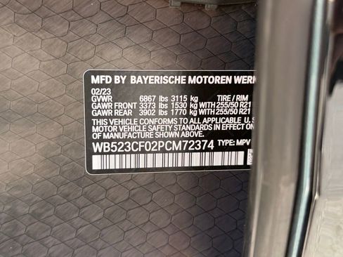 Used 2023 BMW iX xDrive50 w/ Sport Package AWD/4WD image 50