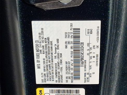 Used 2019 Ford Mustang Bullitt w/ Bullitt Electronics Package image 26