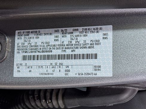 Used 2022 Ford Escape SEL AWD/4WD image 29