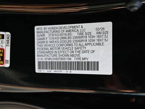 Used 2026 Honda Odyssey EX-L image 31