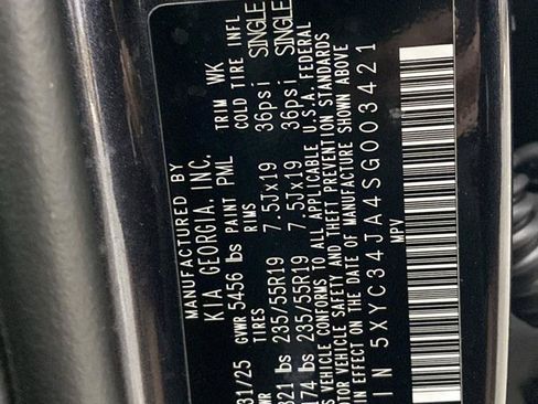 Used 2025 Kia EV6 Light w/ Light LR Technology Package RWD image 26