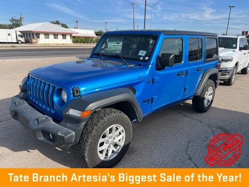 Used 2023 Jeep Wrangler Unlimited Sport AWD/4WD image 1