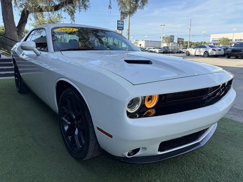 Used 2021 Dodge Challenger SXT w/ Blacktop Package RWD image 3