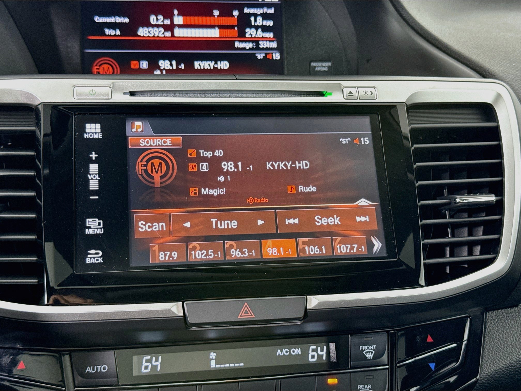 Used 2016 Honda Accord EX image 14