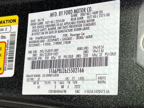 Used 2018 Ford Mustang Shelby GT350 w/ Electronics Package image 30