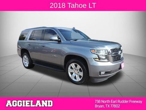 Used 2018 Chevrolet Tahoe LT w/ Luxury Package RWD image 1