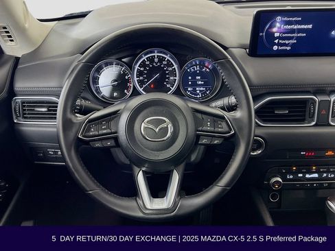 Used 2025 MAZDA CX-5 AWD 2.5 S w/ Preferred Package image 14