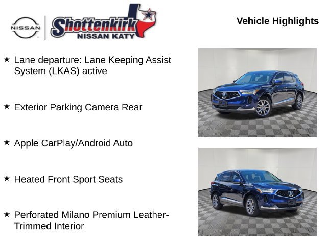 Used 2023 Acura RDX w/ Technology Package FWD image 12